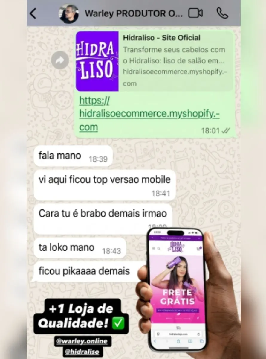 FEEDBACK VENDAS ONLINE